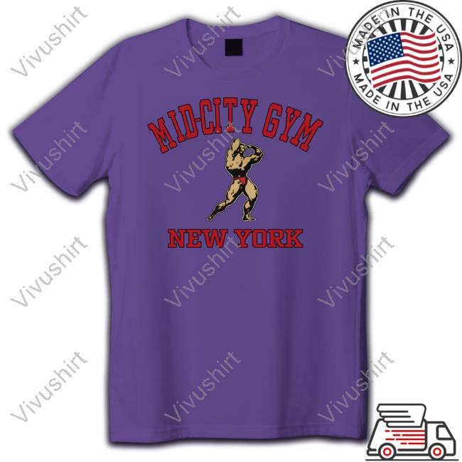 Shopmidcitygym Mid City Gym New York Tee Shirt