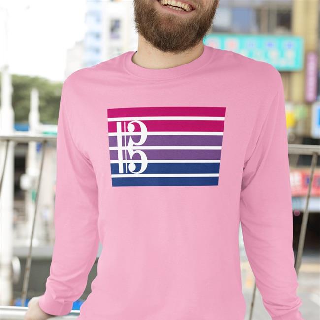 Alto Clef Bi Flag T-Shirt