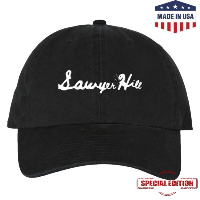 Sawyer Hill Music Merch Store Black Signature Dad classic cap
