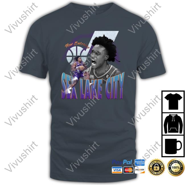 Utah Jazz Now Entering Sex Lake City Shirt