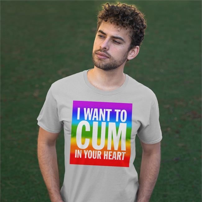 I Want To Cum In Your Heart Tee Shirt