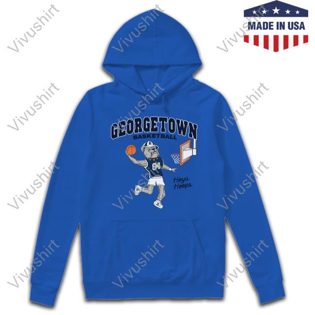 Homefield Apparel Dunking Bulldog Georgetown Basketball Hoodie