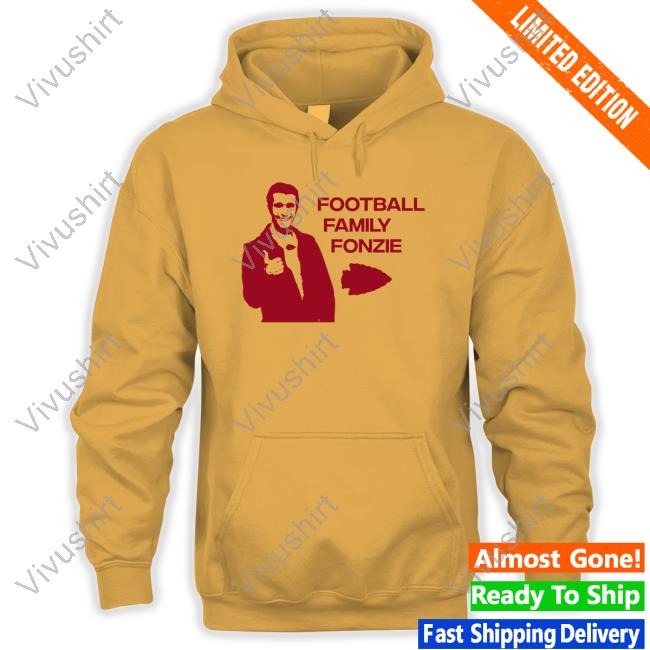 Travis Kelce Football Family Fonzie Tee Shirt Football Family Fonzie Shirt