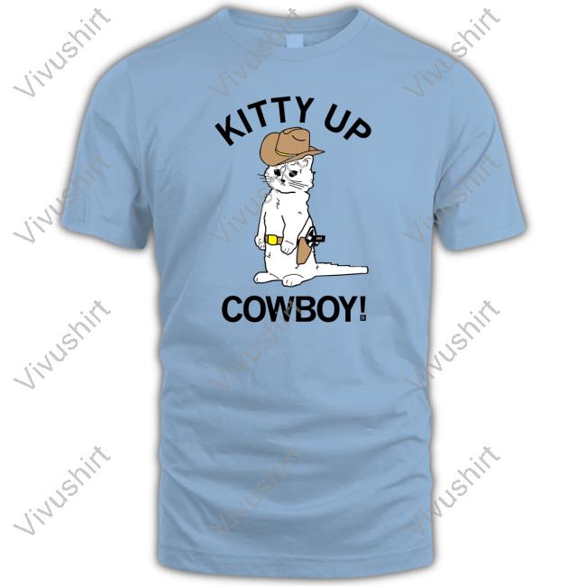 Raygunshirts Kitty Up Cowboy Tee