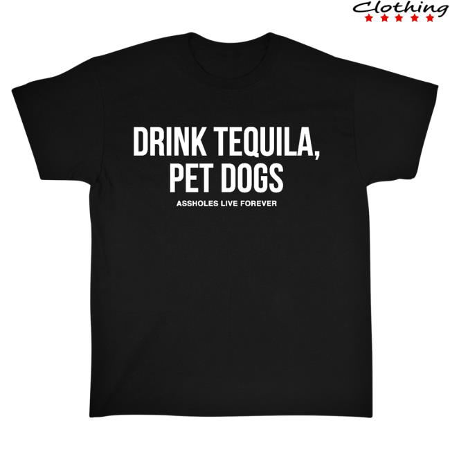 Official Linda Finegold Merch Store Drink Tequila Pet Dogs Longsleeve Black Lindafinegold Clothing Shop