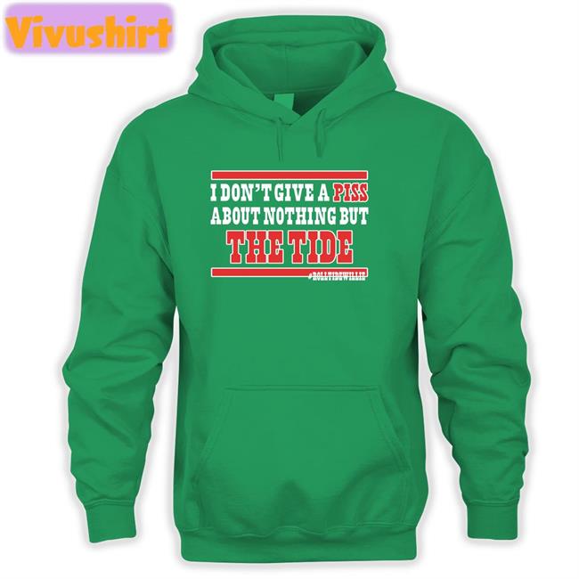 I Don't Give A Piss About Nothing But The Tide Funny T Shirt Chad Horne