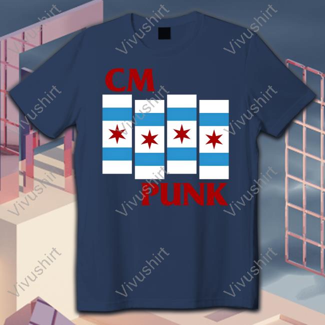Lars Frederiksen Wearing Cm Punk Official Shirt