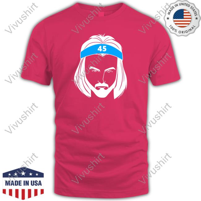Tar Heel Illustrated Brady Manek Stencil 45 Shirt