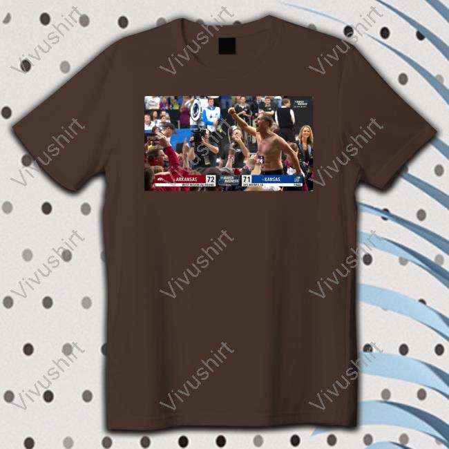 Arkansas Coach Eric Musselman Shirt Off T Shirt