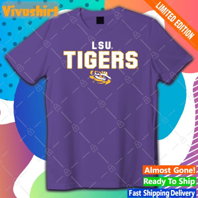 Shaq Wearing Lsu Tigers Long Sleeve T Shirt