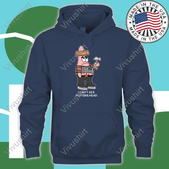 Bring Hockey Back I Can't See My Forehead T Shirts I Can't See My Forehead Long Sleeve T Shirt
