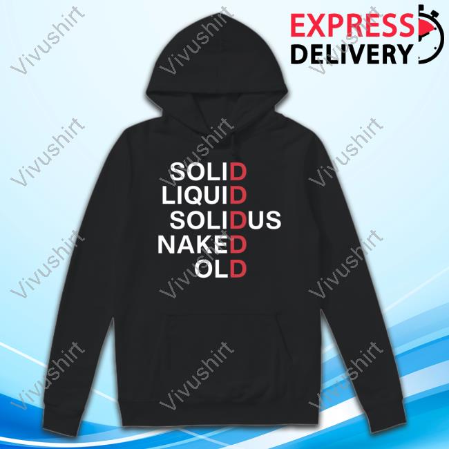 Maddie Solid Liquid Solidus Naked Old Long Sleeve T Shirt