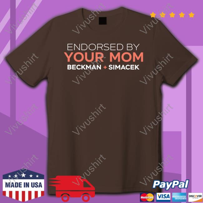 Jeanne Casteen Endorsed By Your Mom Beckman Simacek Hoodie