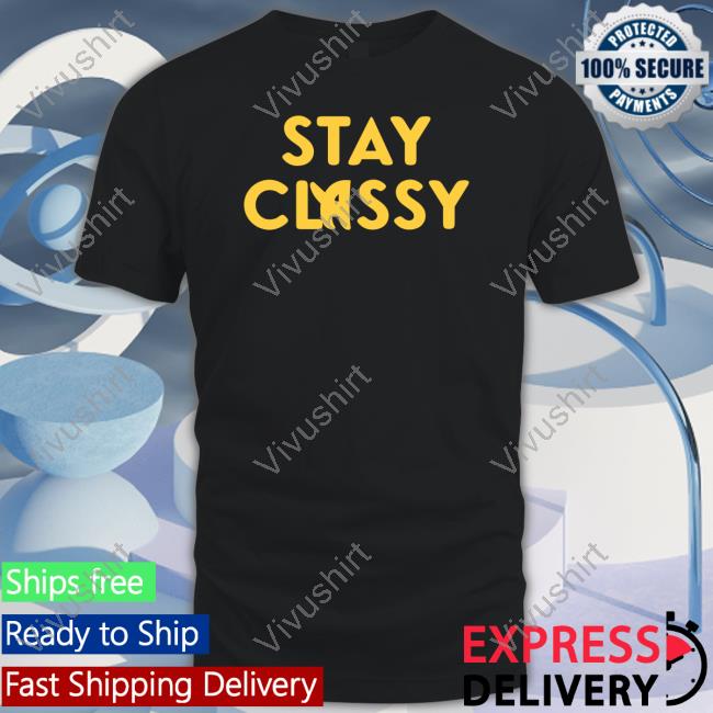 Stay Classy Shirt Black