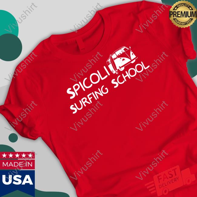Funny Spicoli Surfing School Shirt