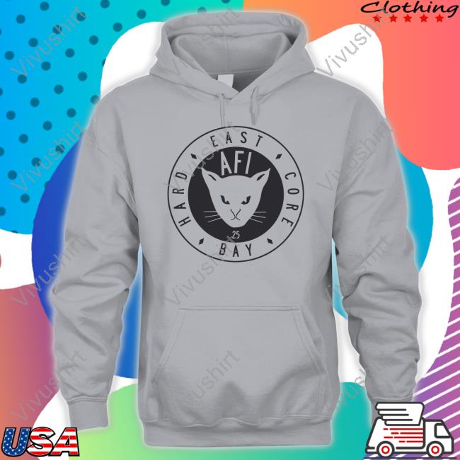 East Bay Hard Core Kitty 25 Shirt East Bay Hard Core Kitty 25 Long Sleeve Tee