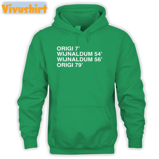 Obvious Shirts Origi 7' Wijnaldum 54' Wijnaldum 56' Origi 79' T Shirt