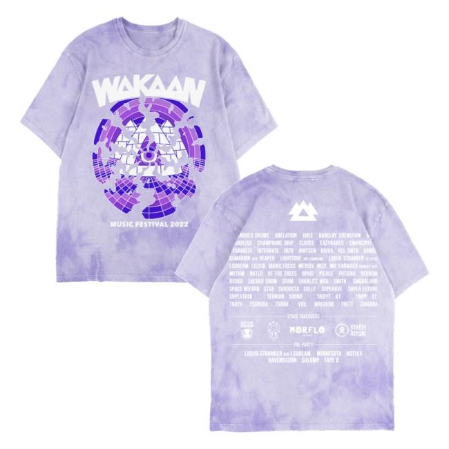 Wmf 22' Lineup Tie Dye Shirts
