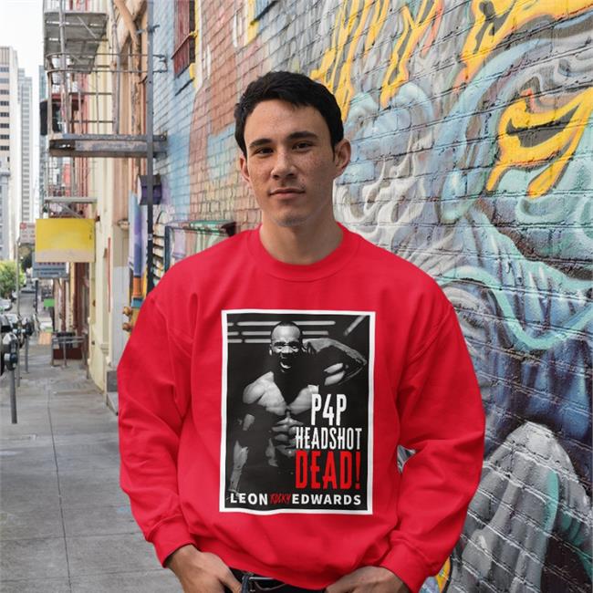 Paradigm Sports Store Leon Rocky P4p Headshot Dead Leon Edwards Shirt