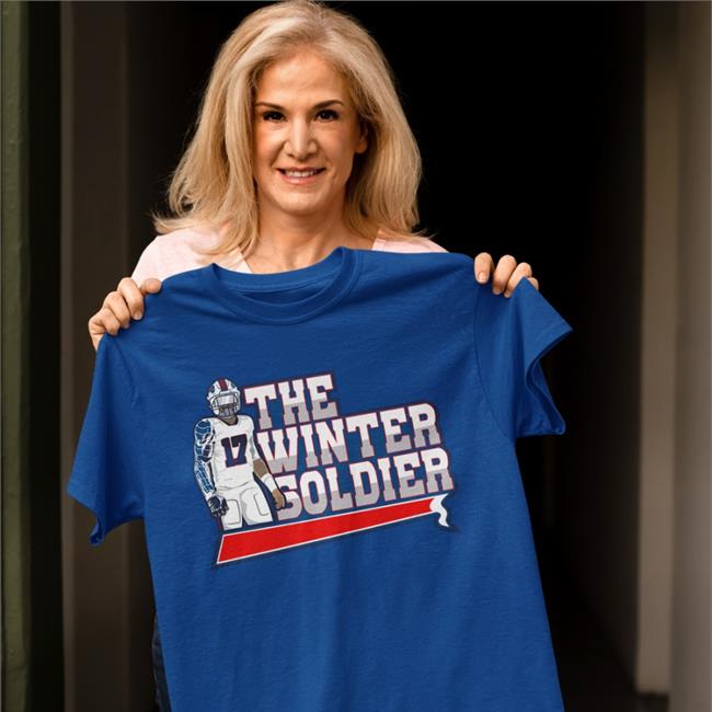 Josh Allen The Winter Soldier Shirt Circling The Wagons Merch Buffalo Bills