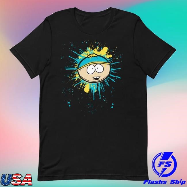Paramount Shop Merch South Park Cartman Graffiti Splatter T-Shirt