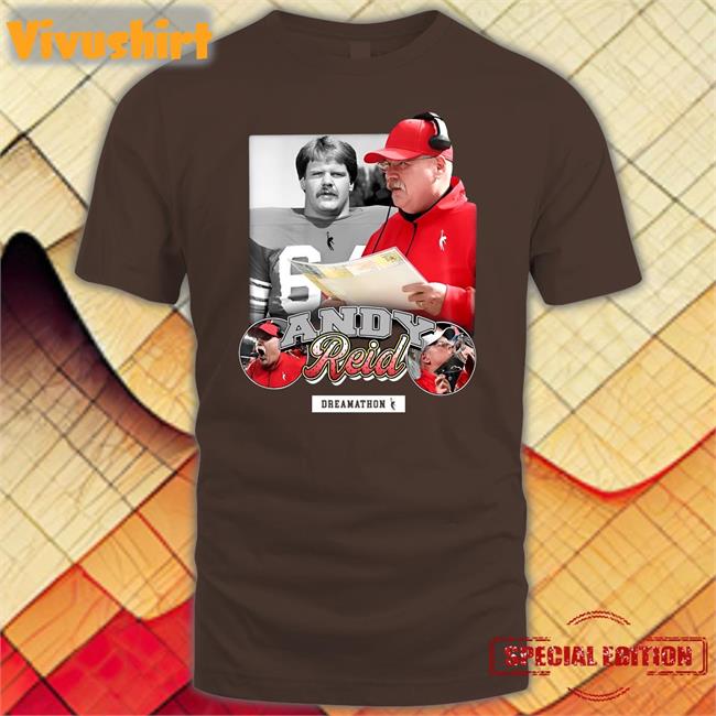 Andy Reid Dreamathon Long Sleeve Shirt Andy Reid Dreamathon Tee Shirt