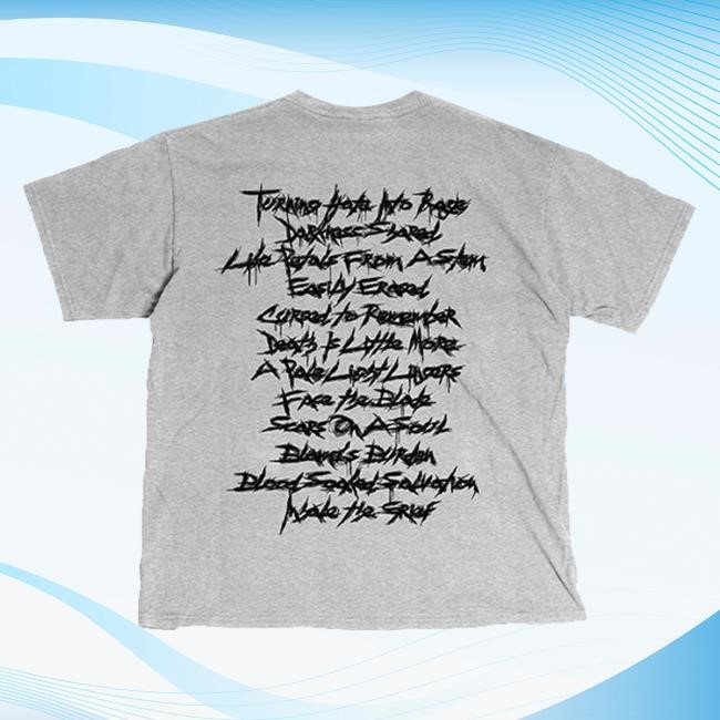 Trending Boundaries Official Merch Dilm Tracklist Short Sleeve Tee