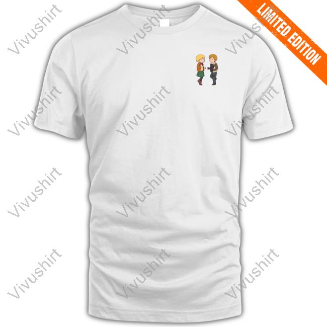 Original Resident Evil 4 The Masterpiece Theater Leon & Ashley Shirt