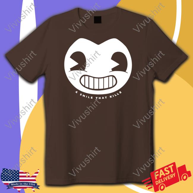 Bendymerch Bendy Head A Smile That Kills Tee Shirt Themeatly