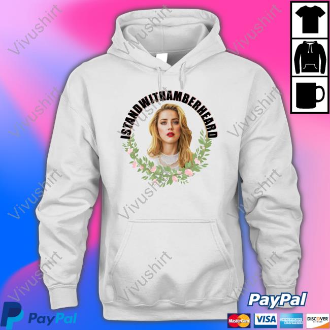 Cannes I Stand With Amber Heard Hoodie