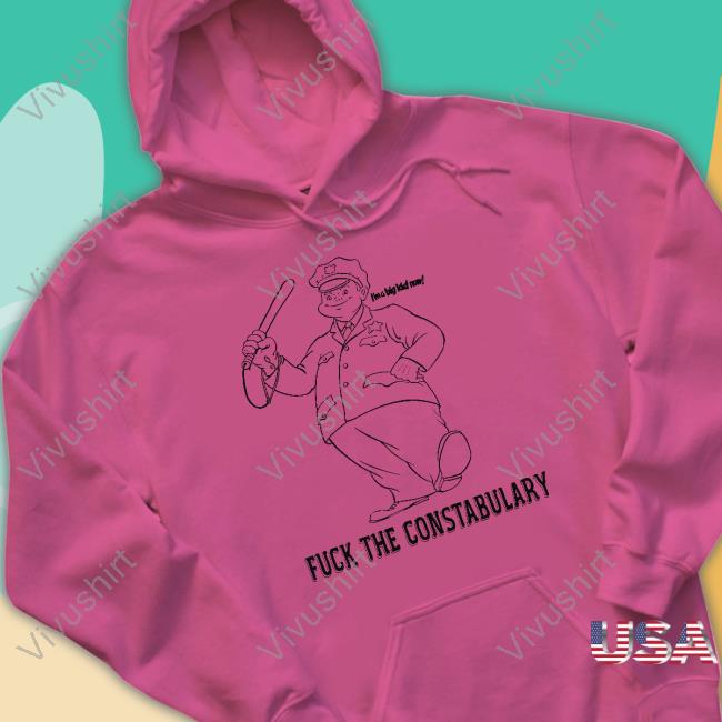 Thegoodshirts Store Fuck The Constabulary Long Sleeve Tee Shirt
