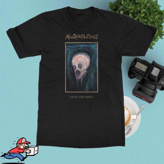 Indiemerch Store New Skeletal Faces Until The Night Long Sleeve Shirt