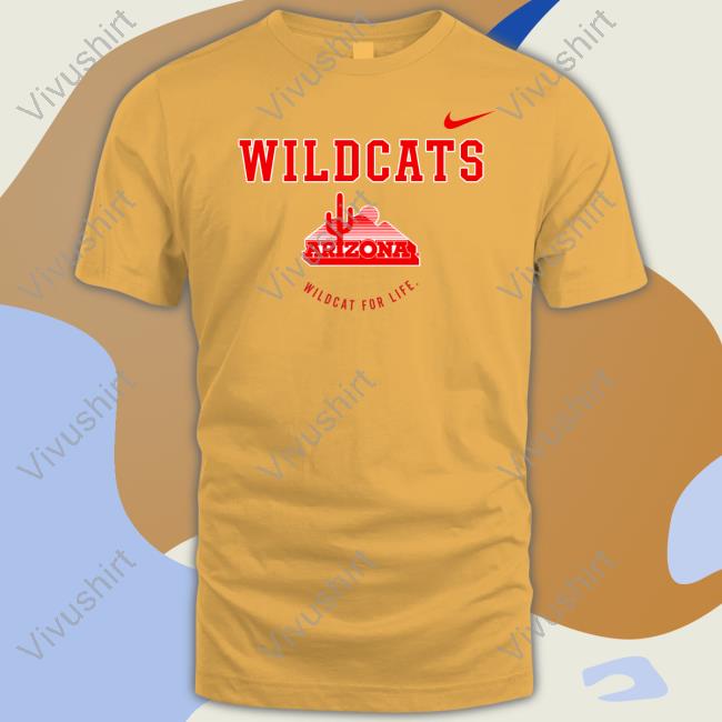 Wildcats Arizona Wildcat For Life Hoodied Sweatshirt