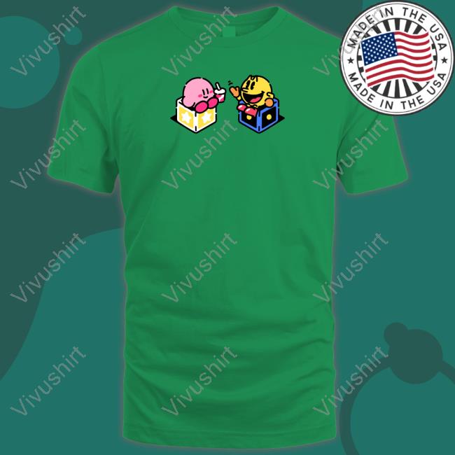 Round Friends Kirby And Pac-Man Shirts