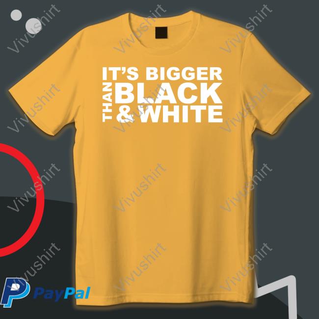 Shop-Jidion Blm Its Bigger Than Black And White T Shirt