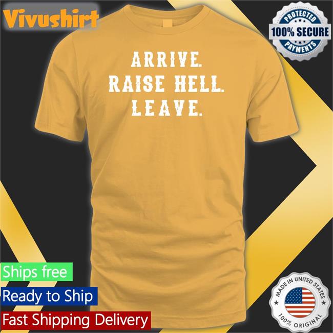 Steve Austin Arrive Raise Hell Leave Hoodie