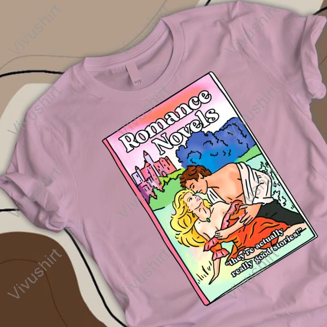 GinnyMoench Romance Novels They're Actually Really Good Stories Hoodie