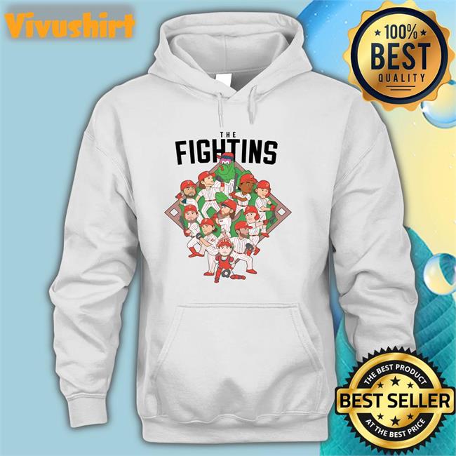 Philastrations Studio The Fightins Funny T Shirt Philadelphia Phillies Postseason The Fightins Tee Shirt