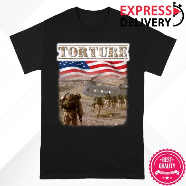 Original Reality Fade Merch Store Shop Torture 'Enduring Freedom' Long Sleeve T Shirt