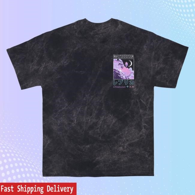 Dayseeker Merch Store Shop Dreamstate Mineral Dye Hoodie Sweatshirt