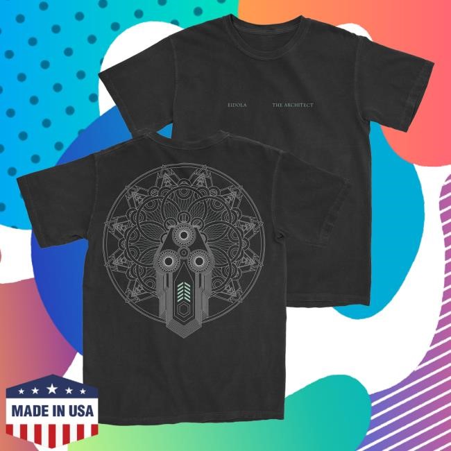Official Rise Records Merch Eidola Mask Black Hoodie Sweatshirt