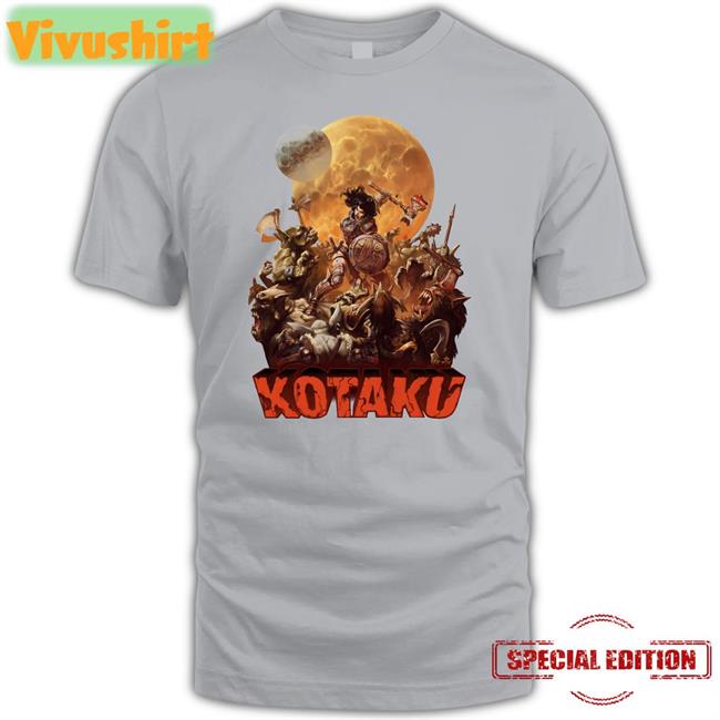 Kotaku Tee Shirts Kotaku Long Sleeve Tee Shirt Luke Plunkett