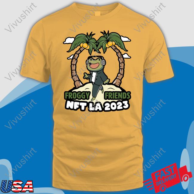 Froggy Friends Nft La 2023 Tee Shirts