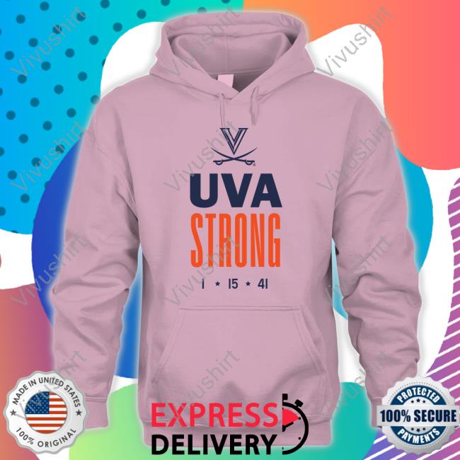 Uva Football Uva Strong 1 15 41 T Shirt