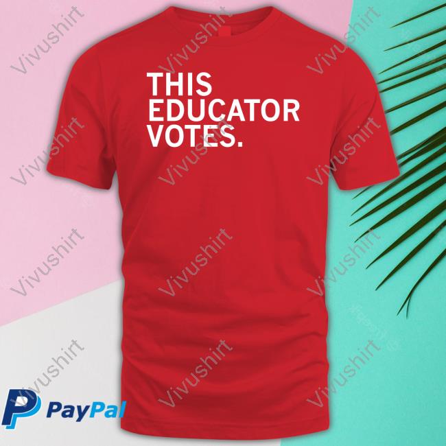 Rayguncustom This Educator Votes Hoodie