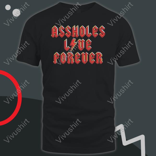 Lindafinegold Shop Assholes Live Forever X Acdc Sweatshirt