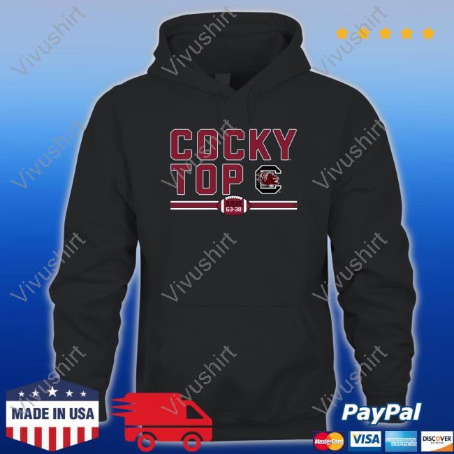 South Carolina Football Cocky Top T Shirt Breakingt Store South Carolina Football Cocky Top Hoodie