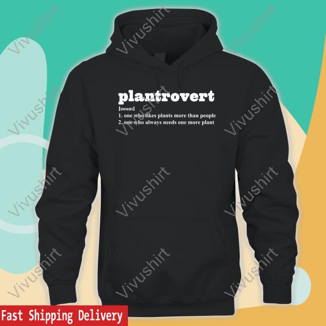 Og Botanist Johnson Plantrovert Noun One Who Likes Plants More Than People T Shirt