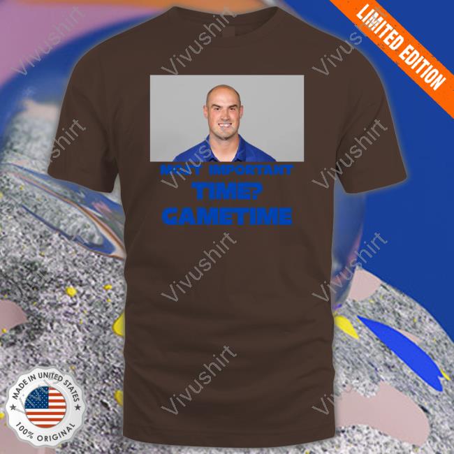 Isaiah Hodgins Mike Kafka Most Important Time Gametime Tee