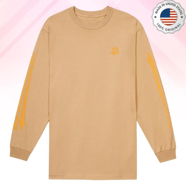 Official Dreamville Merch Classic Logo Hoodie Khaki Dreamville Records